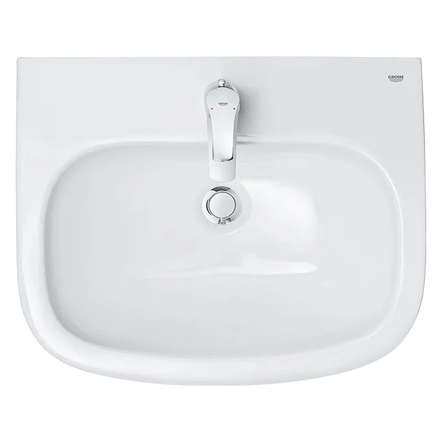 Grohe Euro Ceramic 550mm 1TH Wall Hung Basin - Image 3