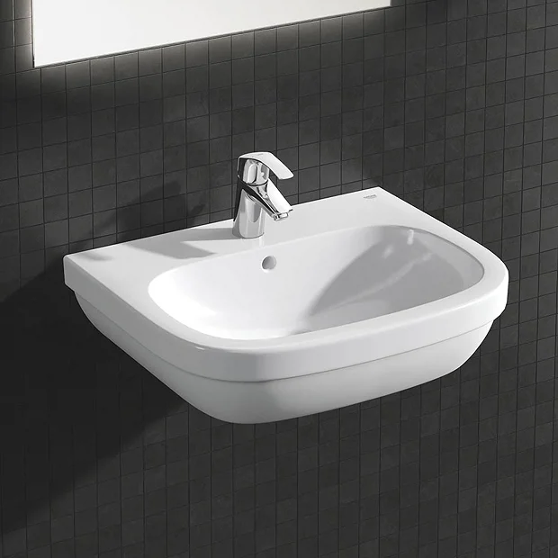 Grohe Euro Ceramic 550mm 1TH Wall Hung Basin