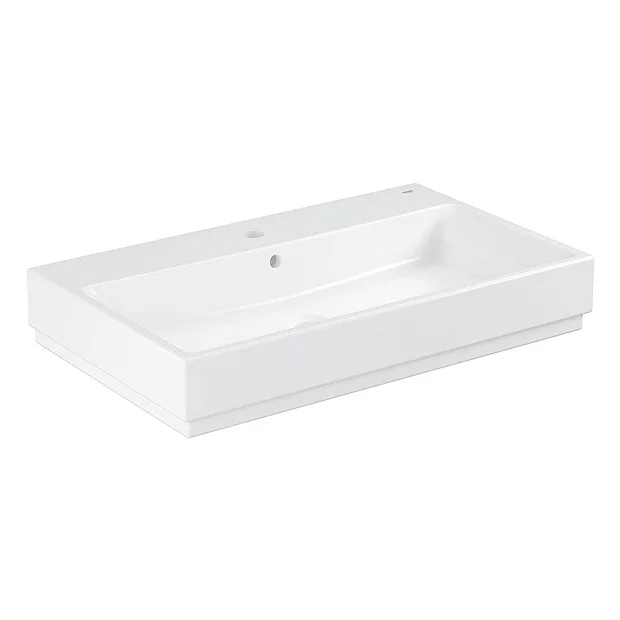 Grohe Cube Ceramic 800mm 1TH Wall Hung Basin - Image 2