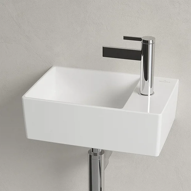 Villeroy & Boch Villeroy And Boch Memento 2.0 400 X 260mm 1TH Wall Hung Basin - Image 3