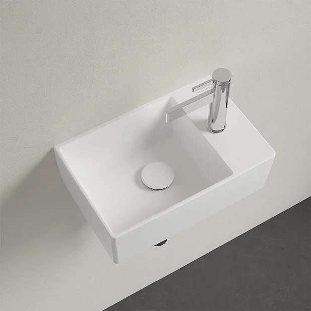 Villeroy & Boch Villeroy And Boch Memento 2.0 400 X 260mm 1TH Wall Hung Basin - Image 4