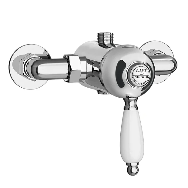 Nuie Nostalgic Exposed Manual Mixer Shower Valve - Image 2