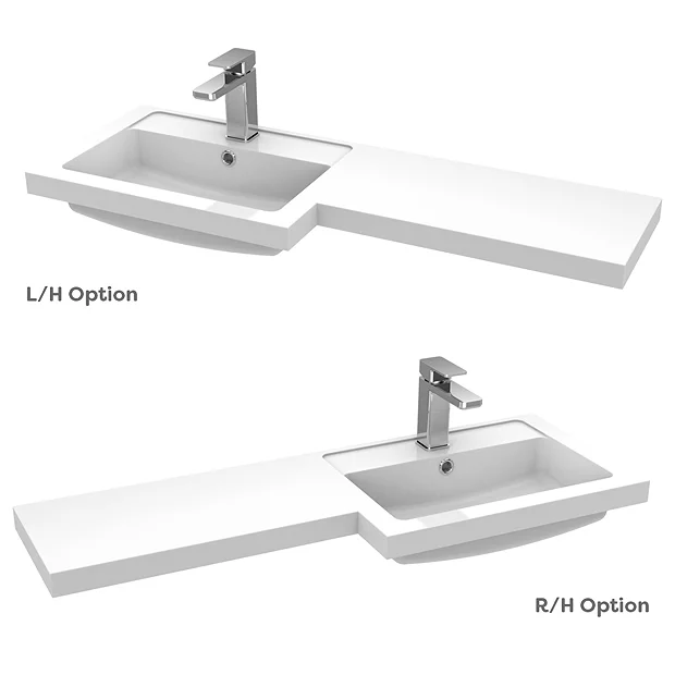 Arezzo 1000 Matt Green Combination Furniture Pack (Matt Black Flush & Handles) - Image 3