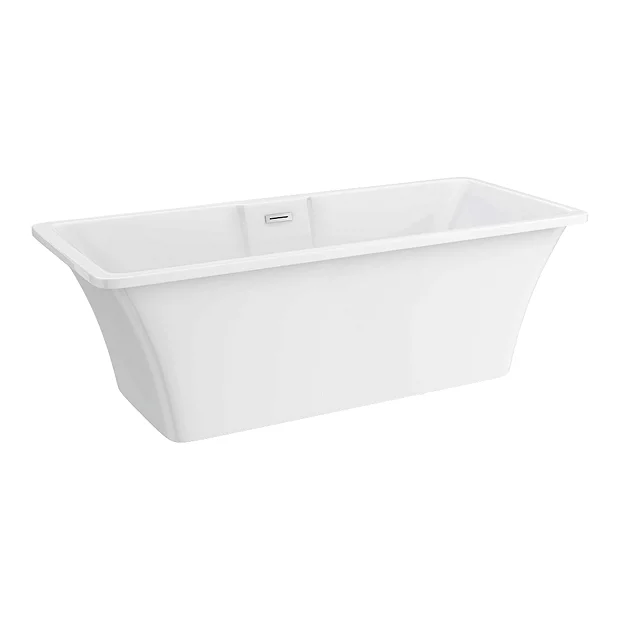 Arezzo 1700 X 750 Modern Square Roll Top Bath