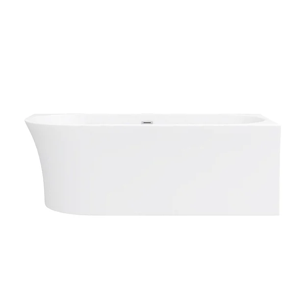 Arezzo 1700 X 750 Modern Curved Corner Bath - Image 5