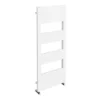 Arezzo White 1200 X 500 Designer Panel Radiator With Towel Rails
