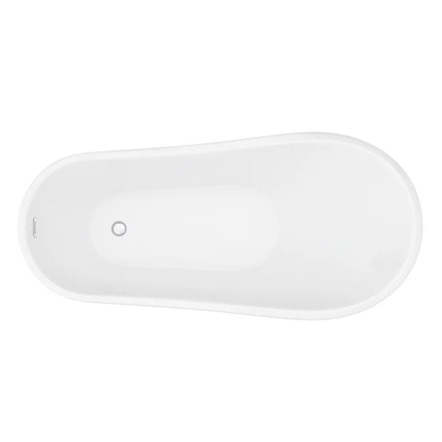 Vienna Silver 1520 Small Modern Slipper Bath