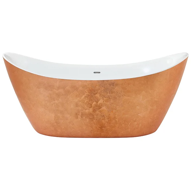 Heritage Hylton Freestanding Acrylic Bath (1730 X 730mm) - Copper Effect - Image 3