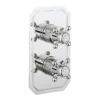 Crosswater Belgravia Crosshead Slimline Thermostatic Shower Valve With 2 Way Diverter