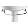 Burlington - Round Medium Add On Towel Rail - For Selected Basin/Pedestal Sets - T4