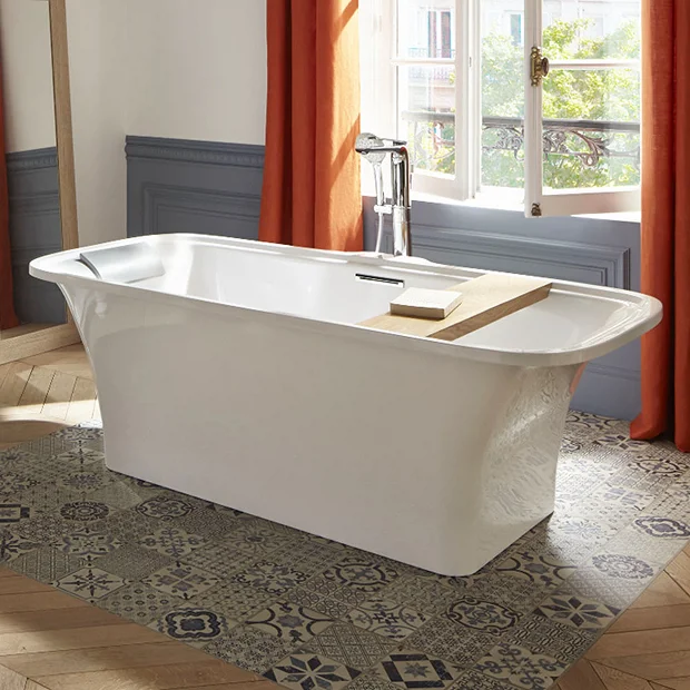 Mira Flight 1800 X 800mm Freestanding Bath - Image 2
