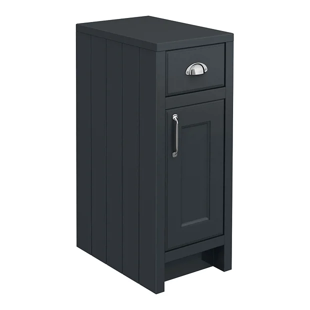 Chatsworth Traditional Graphite 560mm Vanity Sink + 300mm Cupboard Unit - Image 4