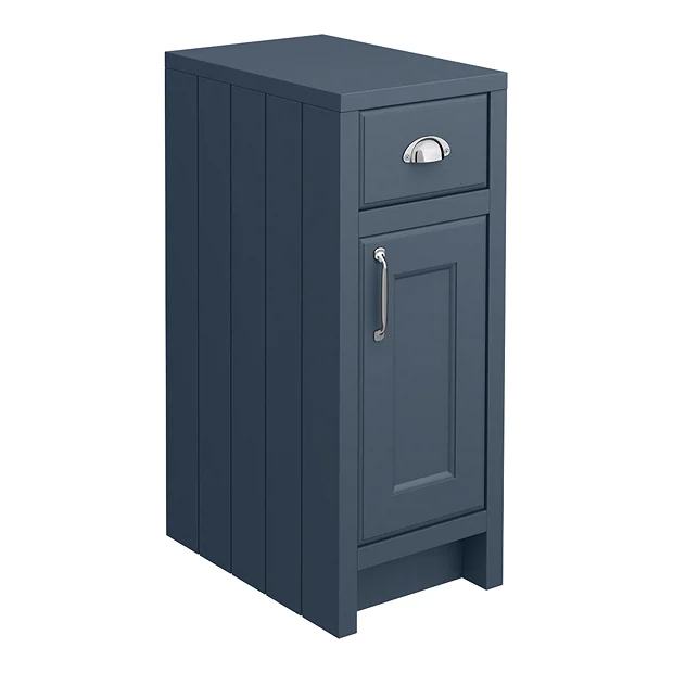 Chatsworth Traditional Blue 560mm Vanity Sink + 300mm Cupboard Unit - Image 4