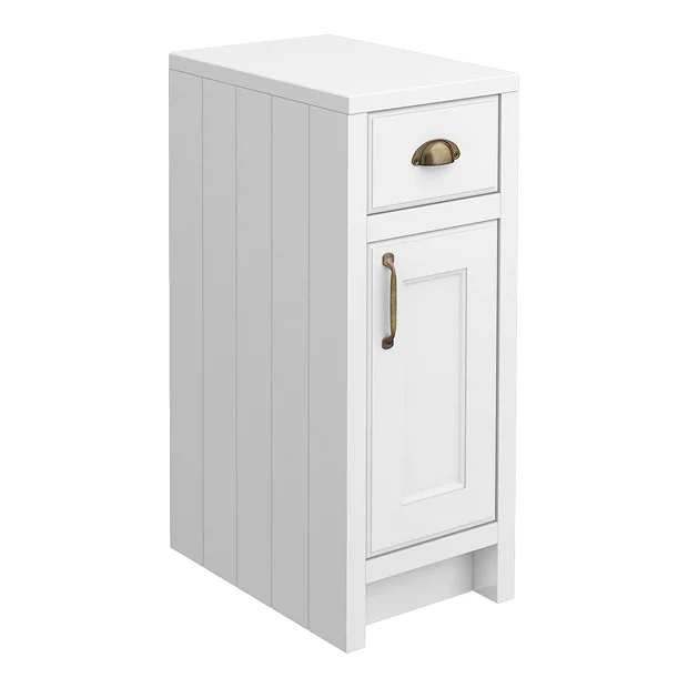 Chatsworth Traditional White 560mm Vanity Sink + 300mm Cupboard Unit - Image 5
