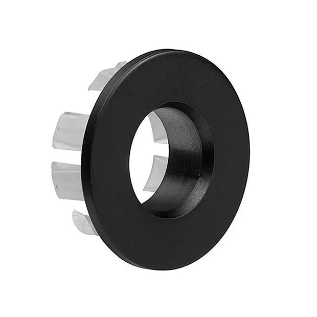 Chatsworth Matt Black Overflow Cover