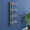Angelo Designer Heated Towel Rail W500 X H900mm - Chrome