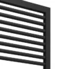 Cruze Designer Heated Towel Rail - Matt Black (1813 X 500mm)