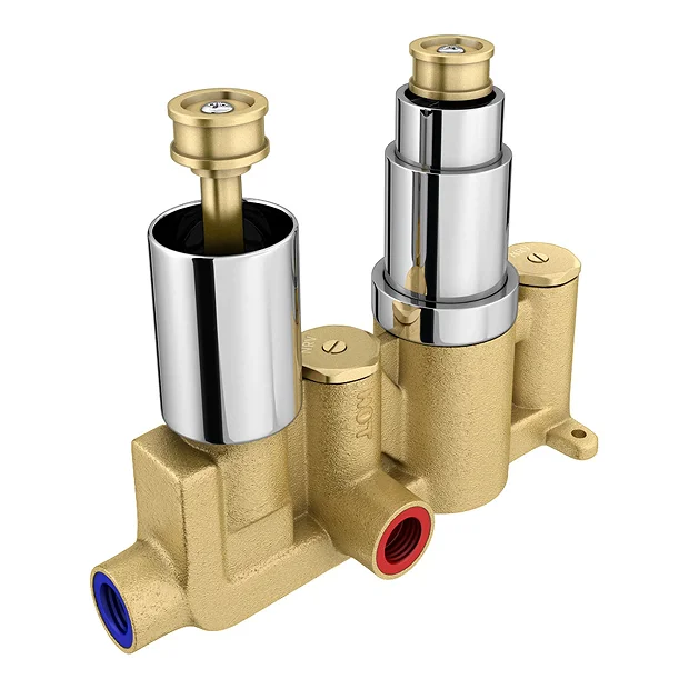 Chatsworth 1928 Traditional Twin Concealed Shower Valve - Image 3