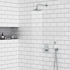 Chatsworth 1928 Traditional Two Outlet Push-Button Shower Valve