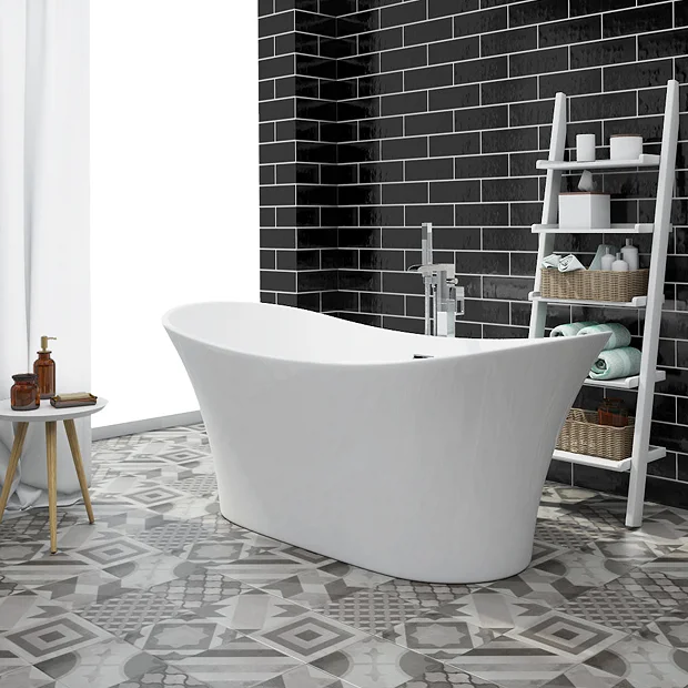 Nova 1750 Modern Double Ended Slipper Bath - Image 2