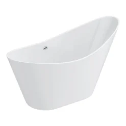Nova 1570 Modern Small Free Standing Slipper Bath