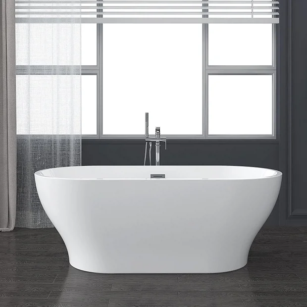 Novus 1700 X 805 Double Ended Bath With Chrome Waste - Image 2