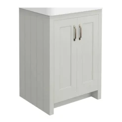 Chatsworth 560mm Grey Vanity Cabinet (excluding Basin)