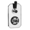 Hudson Reed Topaz Black Twin Concealed Thermostatic Shower Valve
