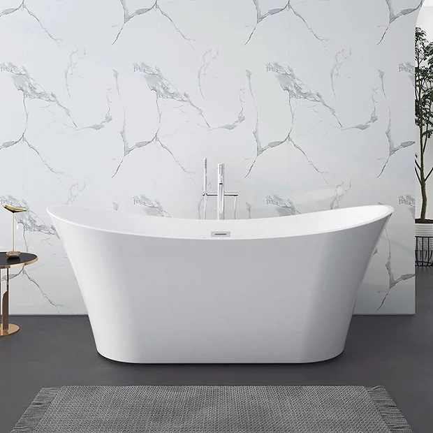 Jardine 1700 X 780 Modern Double Ended Slipper Bath - Image 2