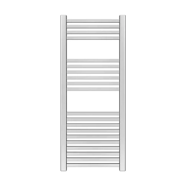 Cube Heated Towel Rail - Chrome (500 X 1200mm) - Image 3