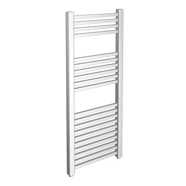 Cube Heated Towel Rail - Chrome (500 X 1200mm)