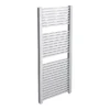 Cube Heated Towel Rail - Chrome (600 X 1420mm)