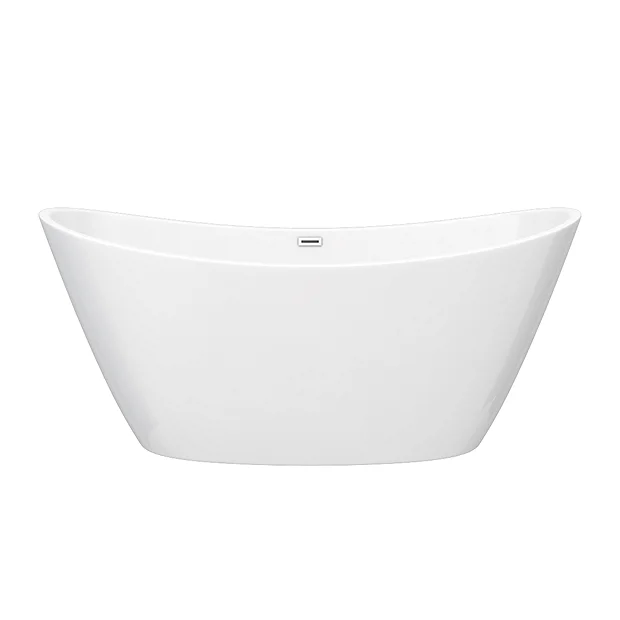Sofia 1700 X 800mm Modern Double Ended Freestanding Bath - Image 3