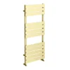 Arezzo Brushed Brass 1200 X 500 Heated Towel Rail