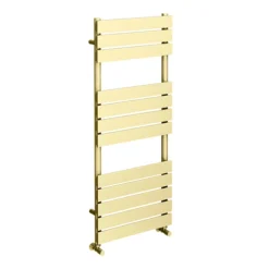 Arezzo Brushed Brass 1200 X 500 Heated Towel Rail