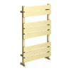 Arezzo Brushed Brass 800 X 500 Heated Towel Rail