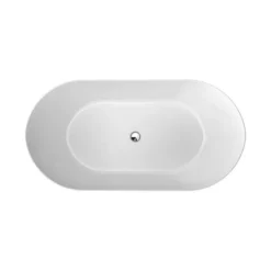 Crosswater MPRO Petite Stone Gloss Freestanding Bath (1500 X 800mm)