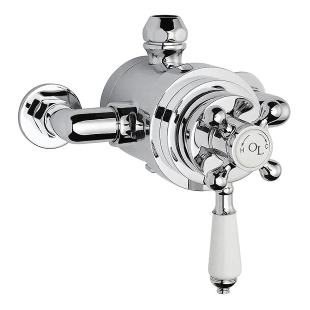 Old London - Chrome Traditional Dual Exposed Valve