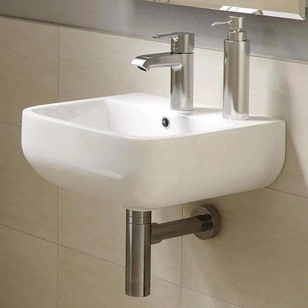 RAK Series 600 Cloakroom Hand Basin Sink 40cm 1TH - Image 2