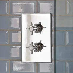 Heritage - Dawlish Dual Control Recessed Valve - Chrome