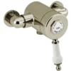 Heritage Glastonbury Exposed Sequential Shower Valve With Bottom Outlet Connection - Vintage Gold