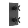 Heritage Salcombe 1 Outlet Concealed Thermostatic Shower Valve - Matt Black