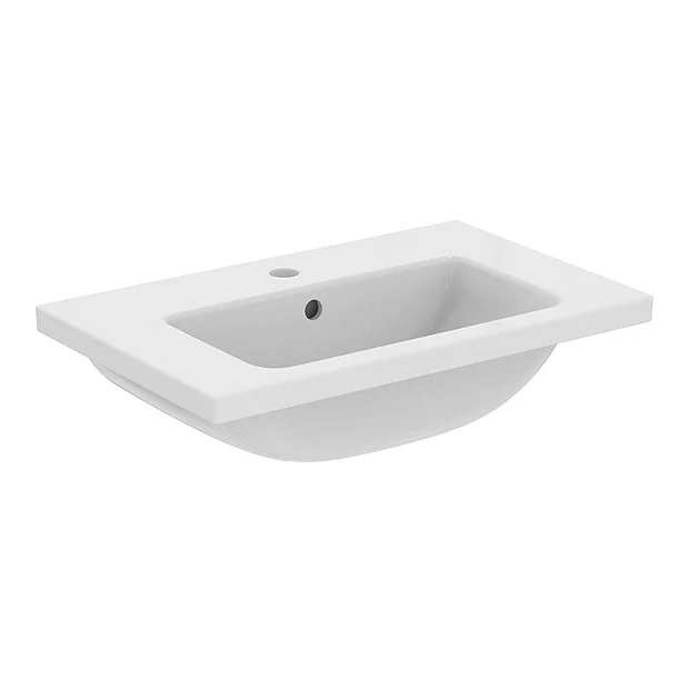 Ideal Standard I.Life S 600mm Compact 1TH Washbasin - Image 2