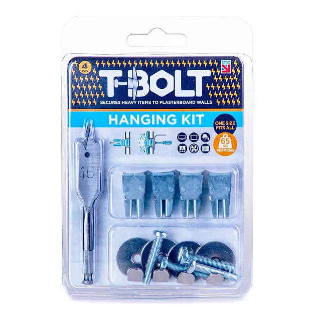 T-Bolt Plasterboard Fixings (Pack Of 4) - Image 2