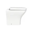 Venice Gloss White Vanity Unit Cloakroom Suite W. Chrome Handle