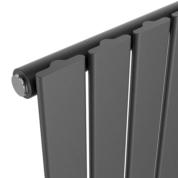 Urban H600 X W836mm Matt Black Electric Only Radiator - Single Panel - Image 3