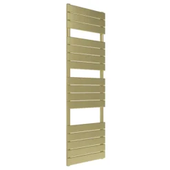 Venice Pannello Heated Towel Rail - Brushed Brass (1512 X 500mm)