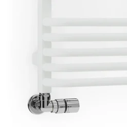 Terma Alex H1580 X W500mm White Heated Towel Rail